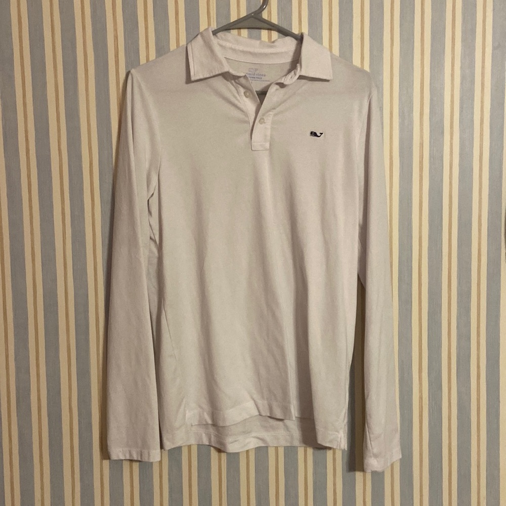 Vineyard Vines Boys Long-Sleeve Jersey Polo